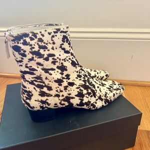 J. Crew calf hair bootie